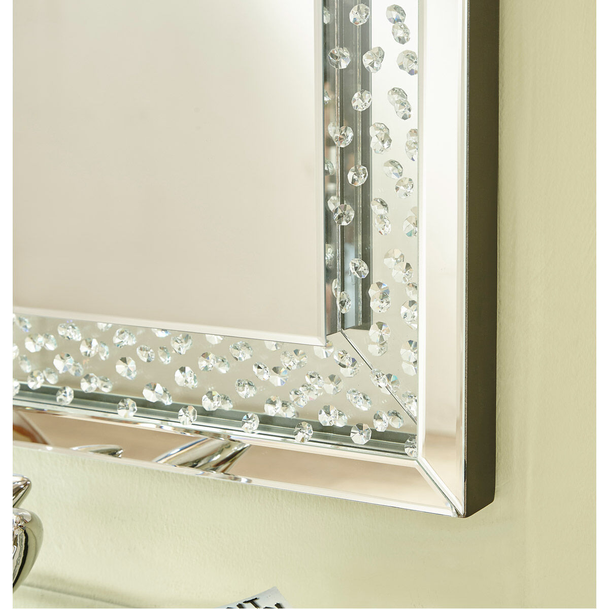 Sparkle 36 X 24 inch Clear Wall Mirror Home Decor