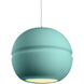 Radiance Collection 1 Light 12 inch Antique Brass and Reflecting Pool and White Pendant Ceiling Light