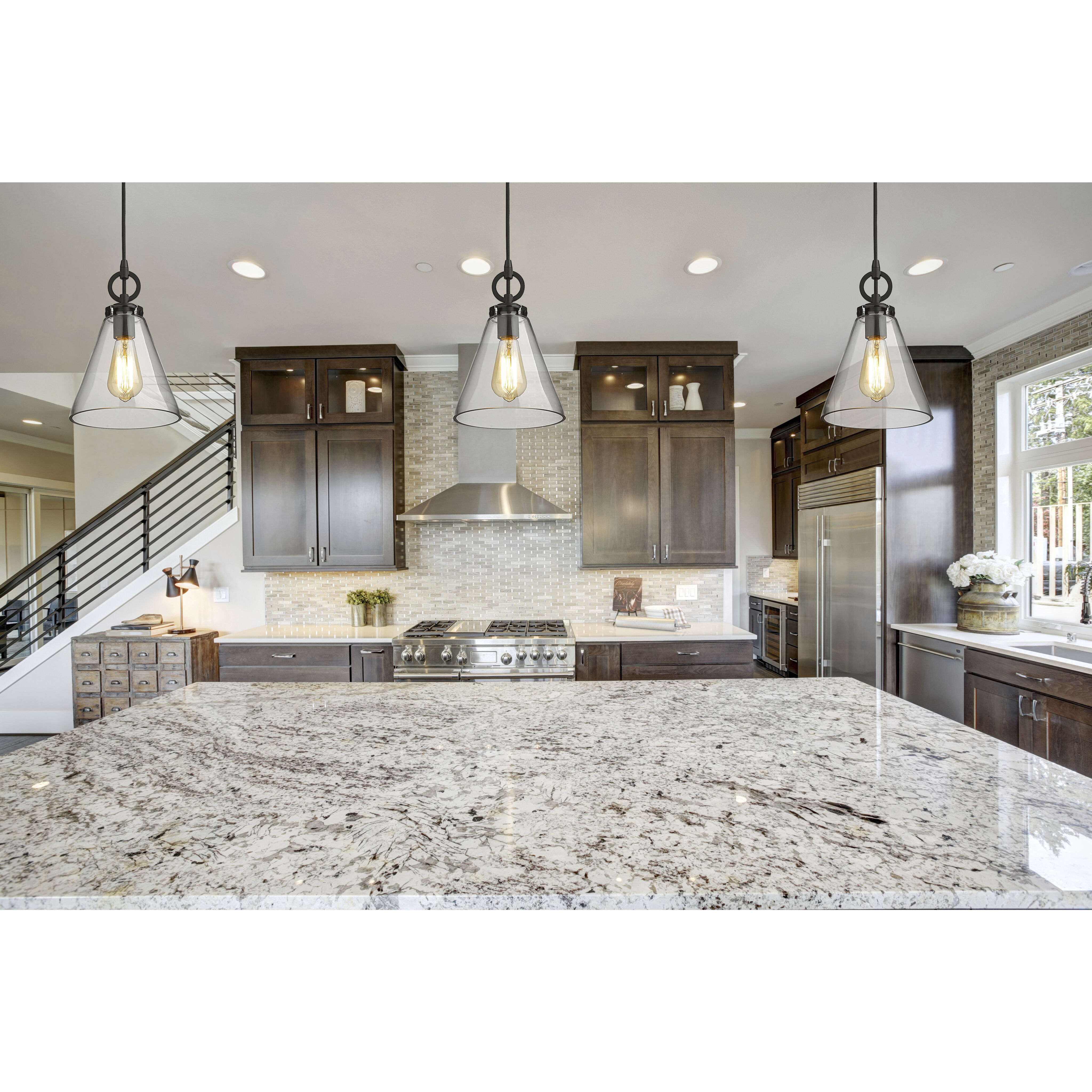 Harper 1 Light 8 inch Matte Black Pendant Ceiling Light