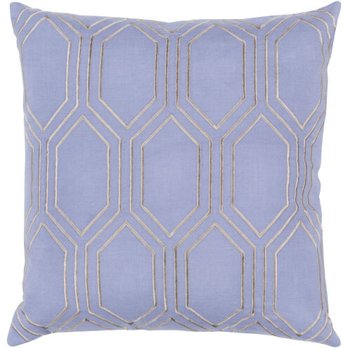 Skyline 20 inch Medium Gray, Denim Pillow Kit