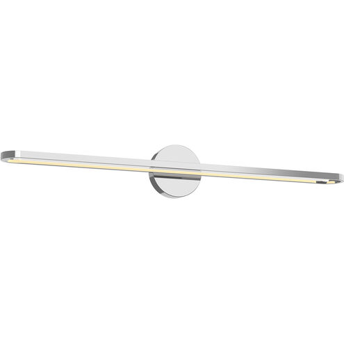 Marlon LED 37.8 inch Chrome Bath Vanity Light Wall Light