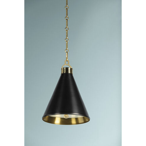 Osterley 1 Light 10 inch Aged/Antique Distressed Bronze Pendant Ceiling Light