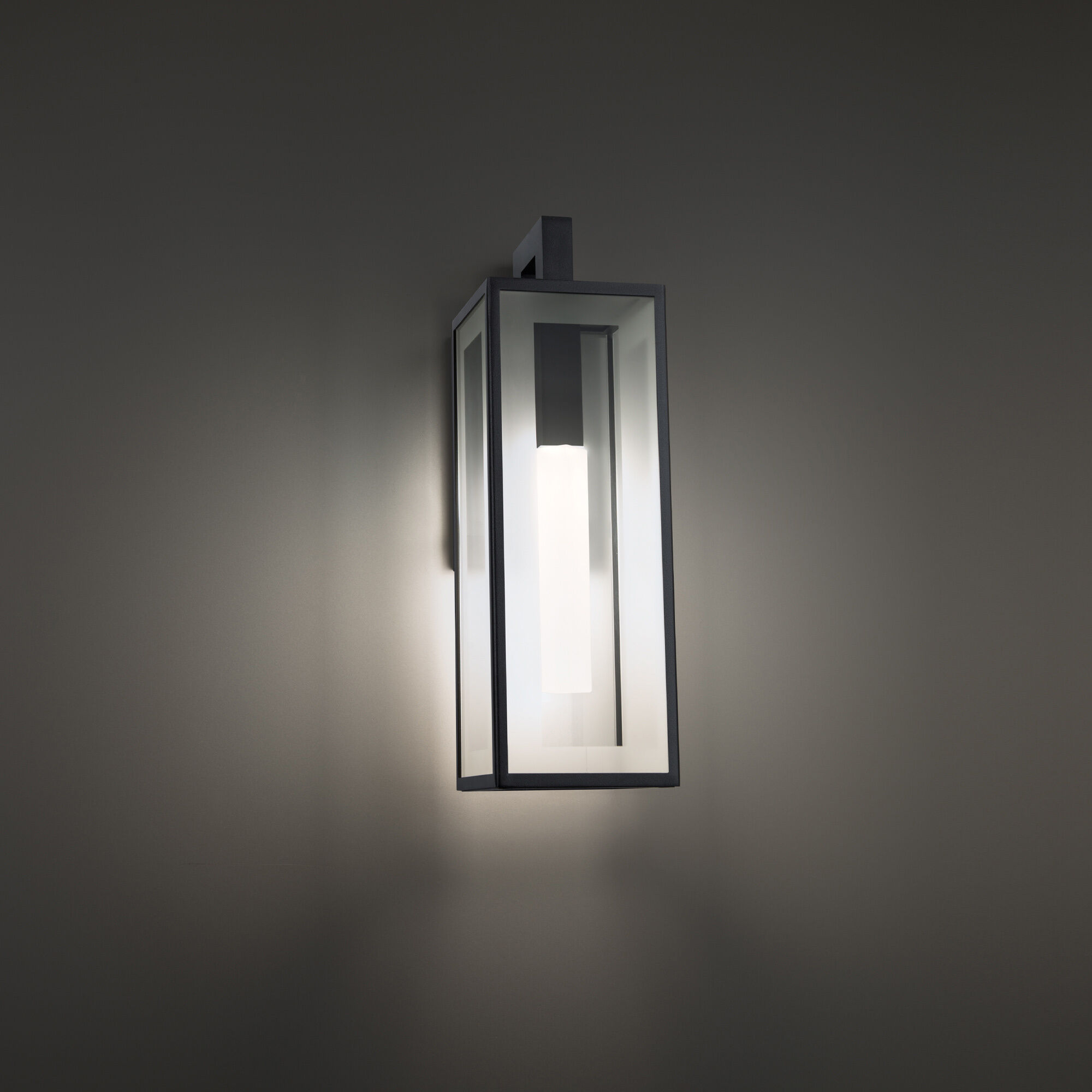 Cambridge 1 Light 18 inch Black Outdoor Wall Light in 18in.