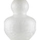 Robineau 24.75 inch 75 watt Off-White and Clear Table Lamp Portable Light