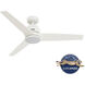 Malden 52 inch Matte White Ceiling Fan