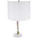 Anita 22.2 inch 40.00 watt Gold/White Table Lamp Portable Light
