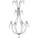 Palm Beach 12 Light Solid Platinum Chandelier Ceiling Light