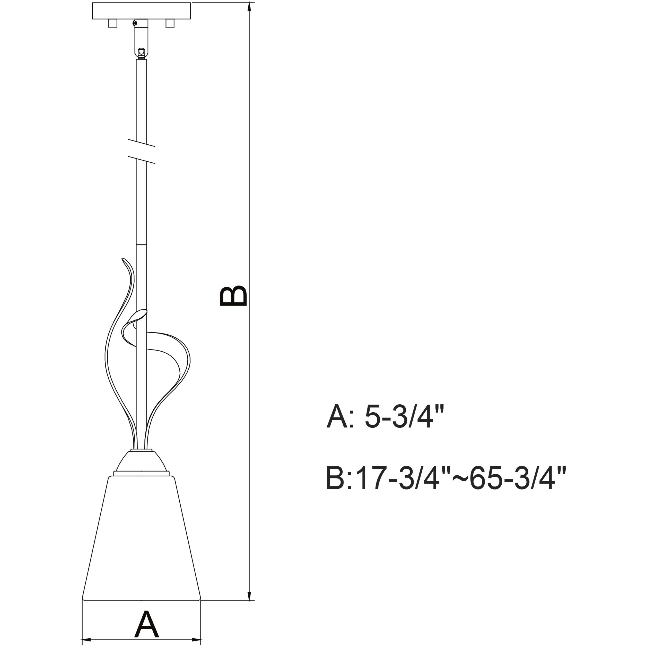 Cinta LED 5.75 inch Oil Rubbed Bronze Mini Pendant Ceiling Light