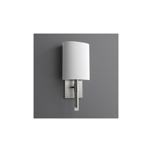 Beacon 1 Light 7 inch Satin Nickel Sconce Wall Light