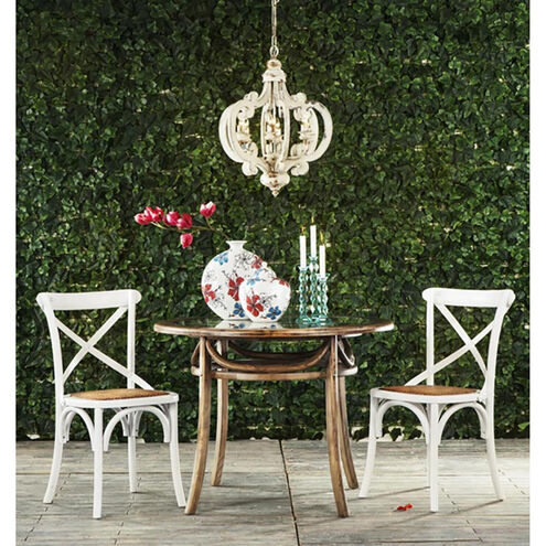 Signature 6 Light 20.5 inch Antique White Pendant Ceiling Light