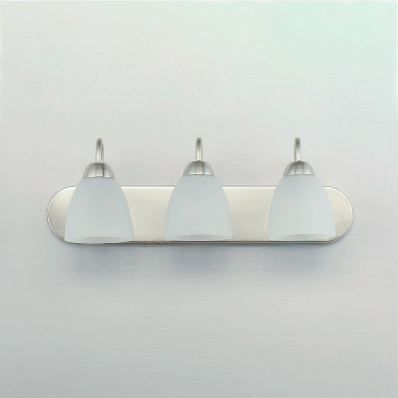 Axis 3 Light 24 inch Satin Nickel Bath Vanity Wall Light