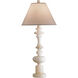 Farrington 38 inch 150 watt Natural Table Lamp Portable Light, Lillian August Collection