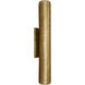 Kelly Wearstler Lotura LED 8 inch Museum Gild Pocket Sconce Wall Light