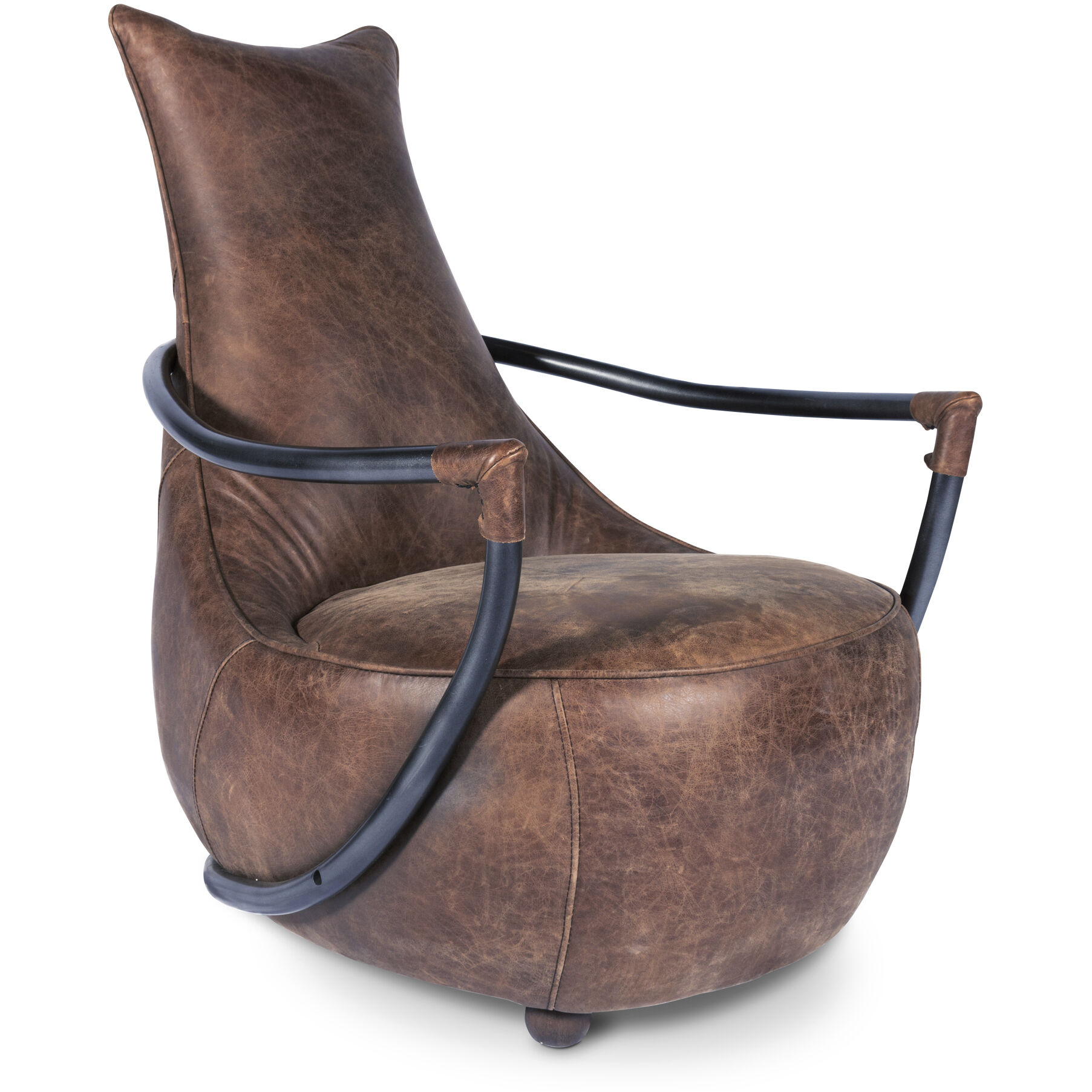 Carlisle Brown Club Chair