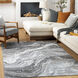 Allegro 84 X 63 inch Taupe Rug, Rectangle