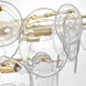 AERIN Loire LED 48 inch Gild Chandelier Ceiling Light, Extra Large