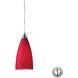 Vesta 1 Light 5 inch Satin Nickel Mini Pendant Ceiling Light