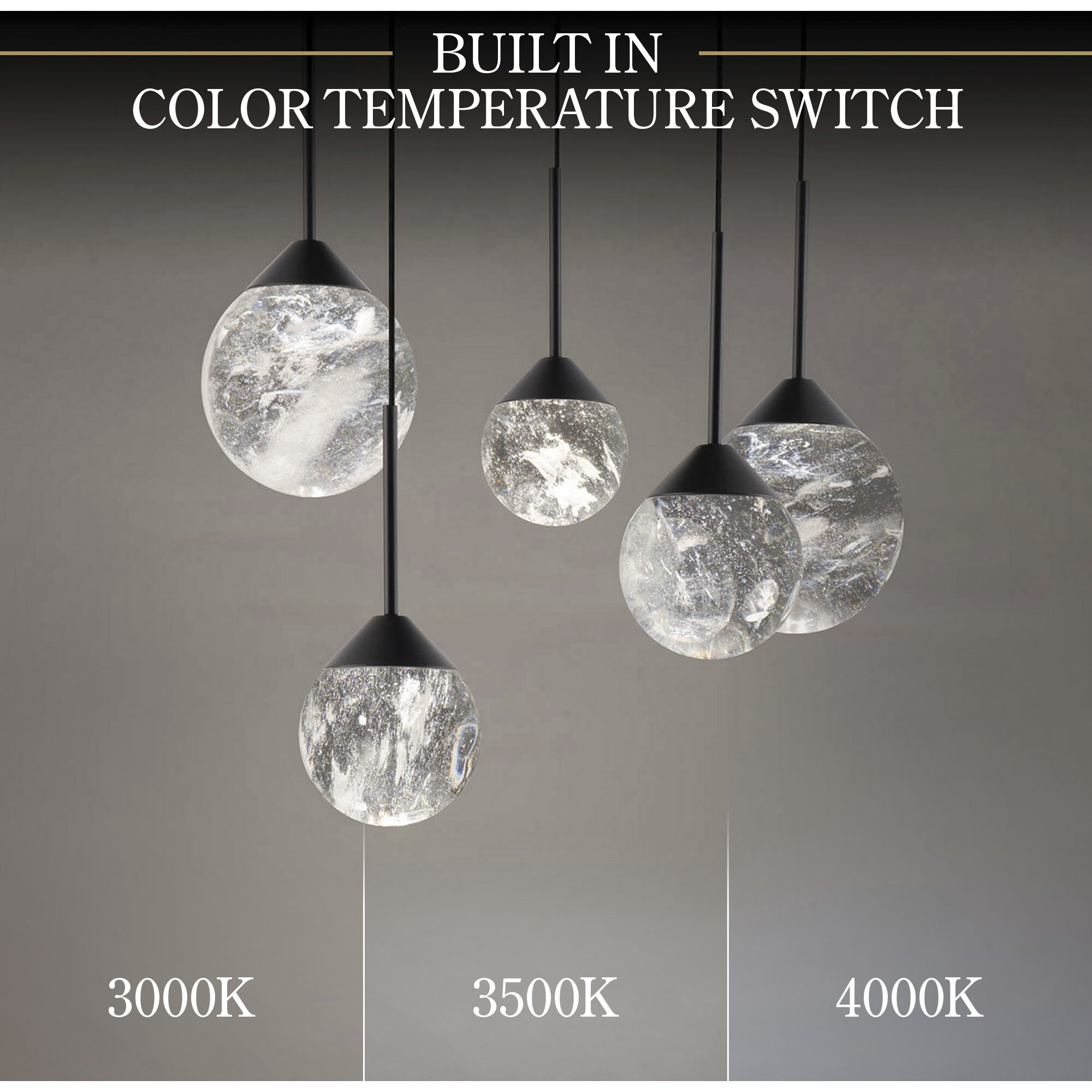 Quest LED 17 inch Black Multi-Light Pendant Ceiling Light, Beyond