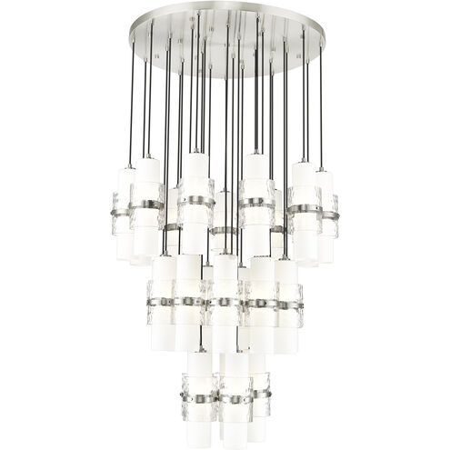 Cayden 27 Light 36 inch Brushed Nickel Chandelier Ceiling Light