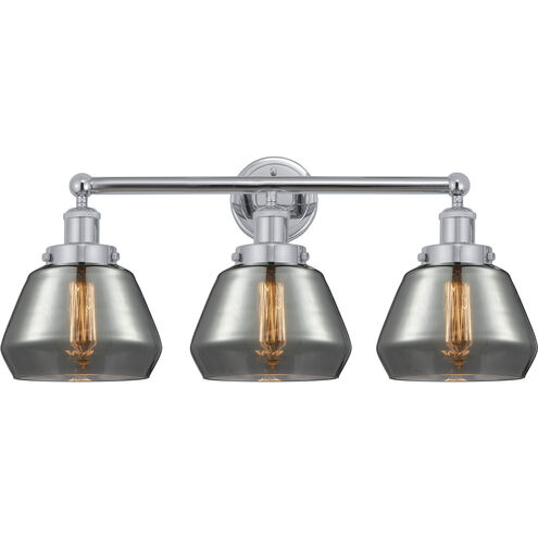 Fulton 3 Light 24.5 inch Polished Chrome Bath Vanity Light Wall Light