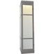 Metropolis LED 6 inch Satin Wall Sconce Wall Light