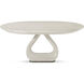 Essence 72 X 54 inch Opal Round Dining Table, Wooden