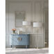Forget-Me-Not 66 inch 100 watt Clear and Silver Leaf Floor Lamp Portable Light