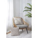 Kensington Cotton Cashmere 20 X 7 inch Tan and White Pillow