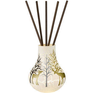 Winterglow White and Gold with Silver Diffuser, Jumbo