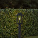Brenwick 1 Light 17.75 inch Powder Coated Black Outdoor Post Lantern