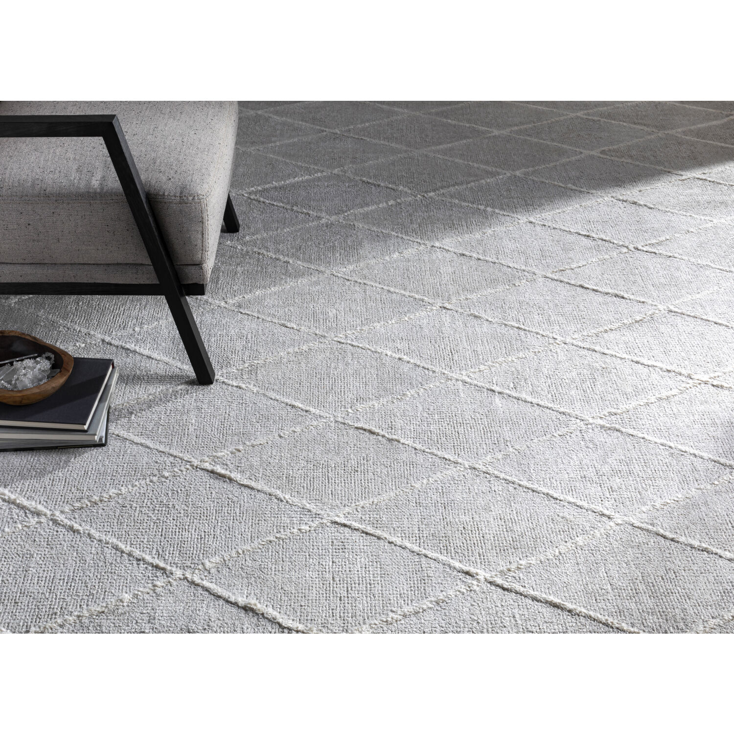 Jaque 156 X 108 inch Light Gray Rug in 9 x 13, Rectangle