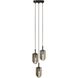 Javier 3 Light 10.5 inch English Bronze Multi-Port Chandelier Ceiling Light