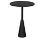 Hiro 24.5 X 17 inch Matte Black Side Table