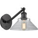 Ballston Orwell 1 Light 8 inch Matte Black Sconce Wall Light