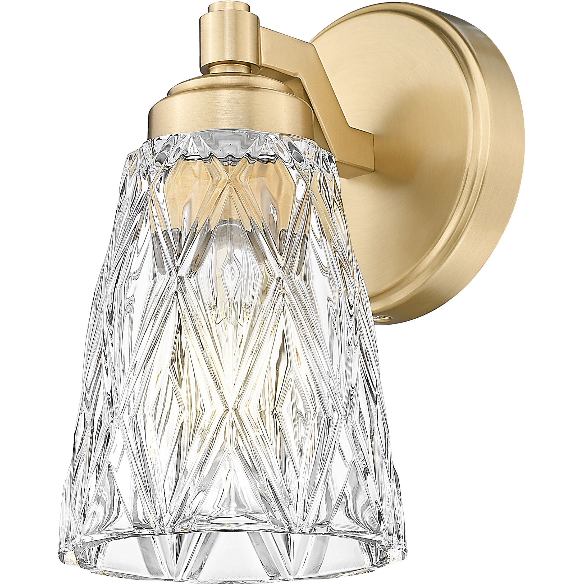 Andree Wall Sconce Wall Light in Modern Gold