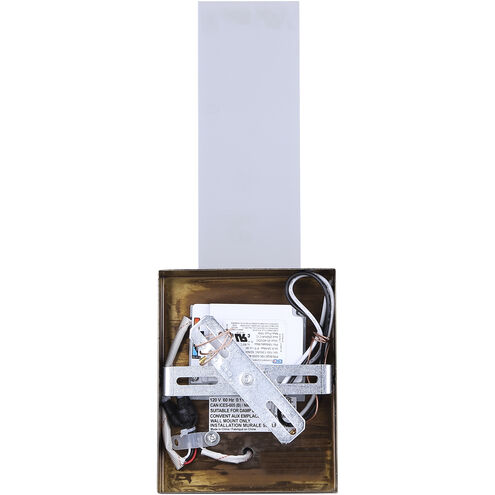 Farrow LED 4.75 inch Gold Vanity Light Wall Light