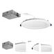 Can-less LED Matte Powder White Recessed