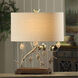 Ella 23 inch 150 watt Antique Blue and Green Table Lamp Portable Light 