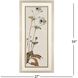 Slender Green and Blue and Beige and Brown Framed Art