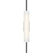 Barbara Barry Windchime LED 2.5 inch Bronze ADA Tubular Sconce Wall Light