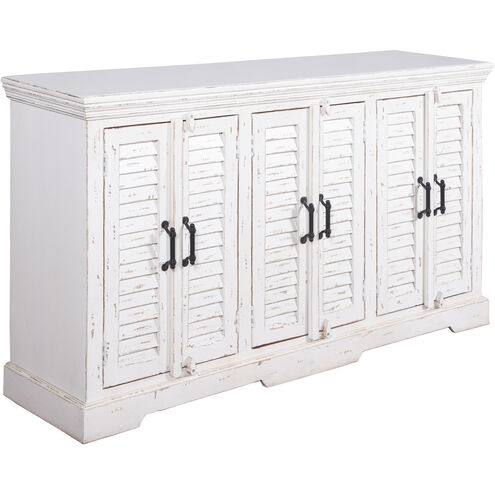 Saber 65 X 16 inch Antique White Credenza