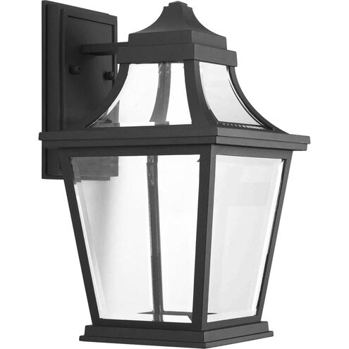 Endorse LED LED 15 inch Textured Black Outdoor Wall Lantern, Medium, Progress LED