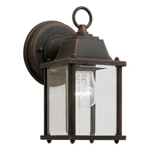 Signature 1 Light 9 inch Painted Rust Outdoor Wall Light