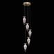 Essence 5 Light 11.5 inch Gold Pendant Ceiling Light