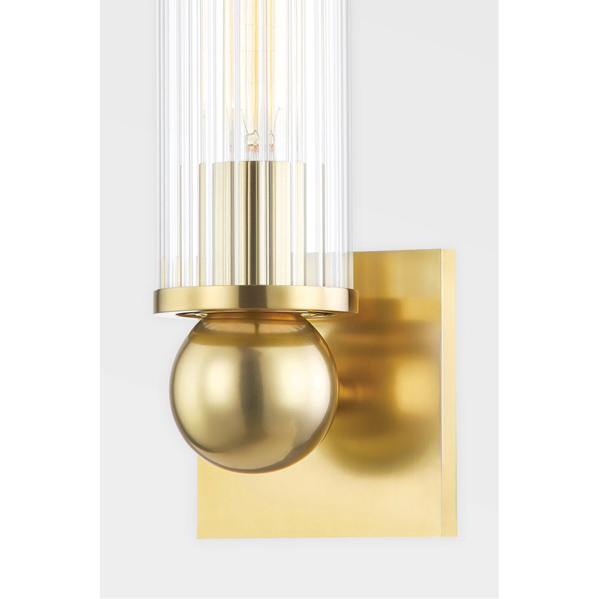 Malone 1 Light 4.5 inch Aged Brass ADA Wall Sconce Wall Light