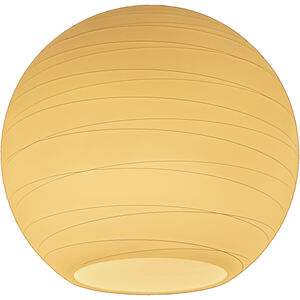 Japanese 8 inch Glass Lantern Ceiling Light
