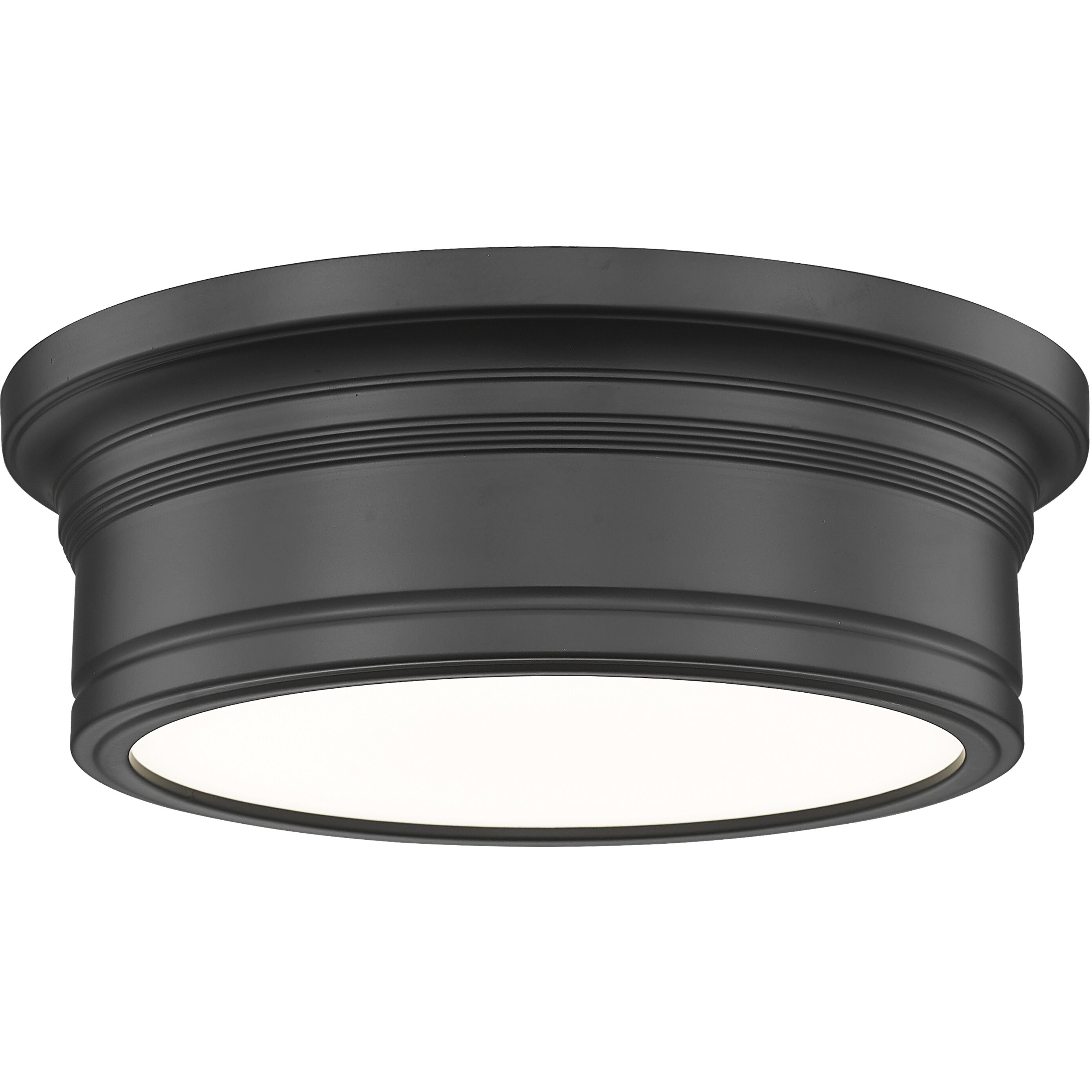 Bentley LED 12 inch Matte Black Flush Mount Ceiling Light
