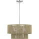 Acordia 4 Light 20 inch Painted Nickel Pendant Chandelier Ceiling Light