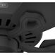 Builder 52 inch Matte Black with Matte Black/Greyed Walnut Blades Ceiling Fan