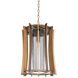 Ronan 1 Light 12 inch Modern Bronze Hanging Lantern Ceiling Light